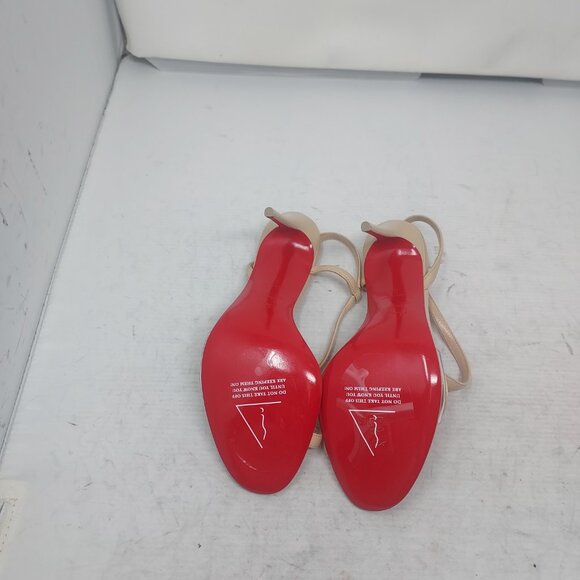 CHRISTIAN LOUBOUTIN Rosalie Strass Nude Strappy Heel Sandal - Picture 2 of 14